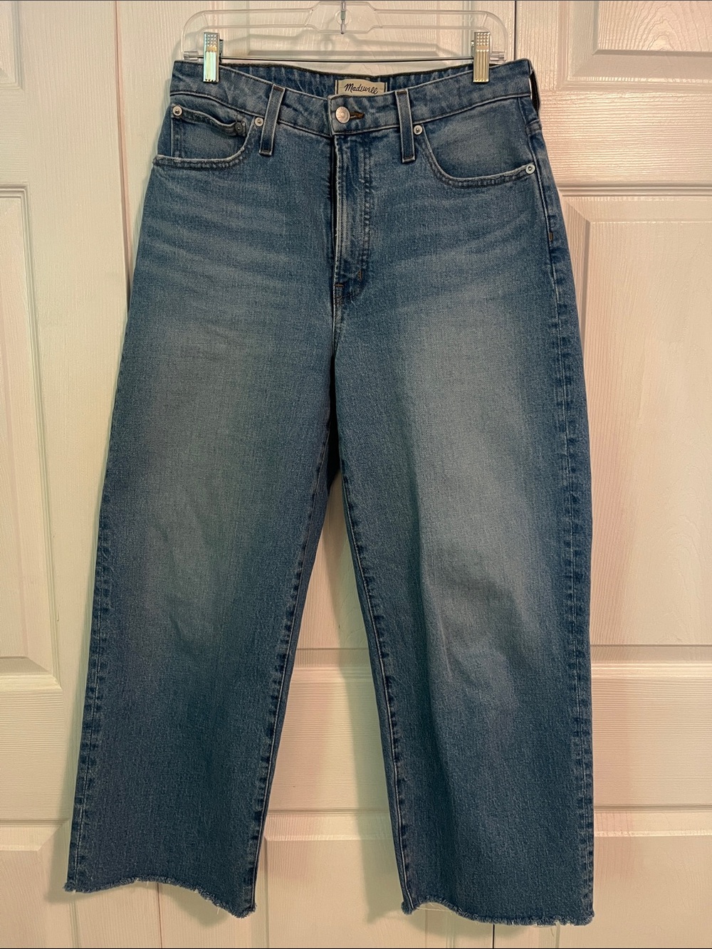 Madewell Curvy Vintage Wide-Leg Crop Jean 29